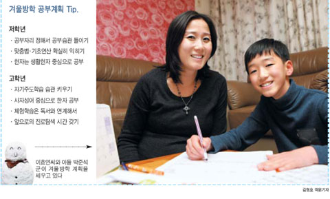 초등생 겨울방학 계획 어떻게 세울까?