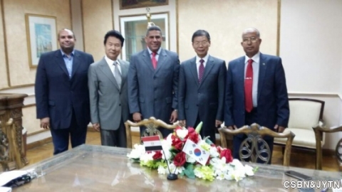 이문호 영남대 교수, 이집트와 지하수개발사업 계약 체결