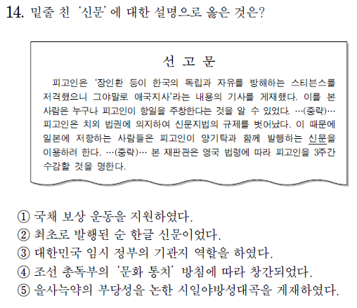 필수 과목 첫 해부터 복수정답 논란 불거진 수능 한국사