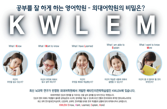 외대어학원, 학생의 자기주도학습능력 높이는 ‘메타인지학습전략 KWLEM’ 개발 