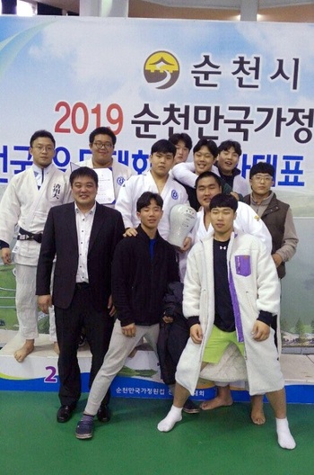 청주대 유도부, 순천만컵 유도대회 준우승