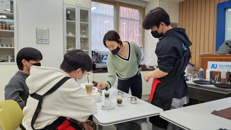 안산대 식품영양학과, 동계방학 바리스타 특강 성료